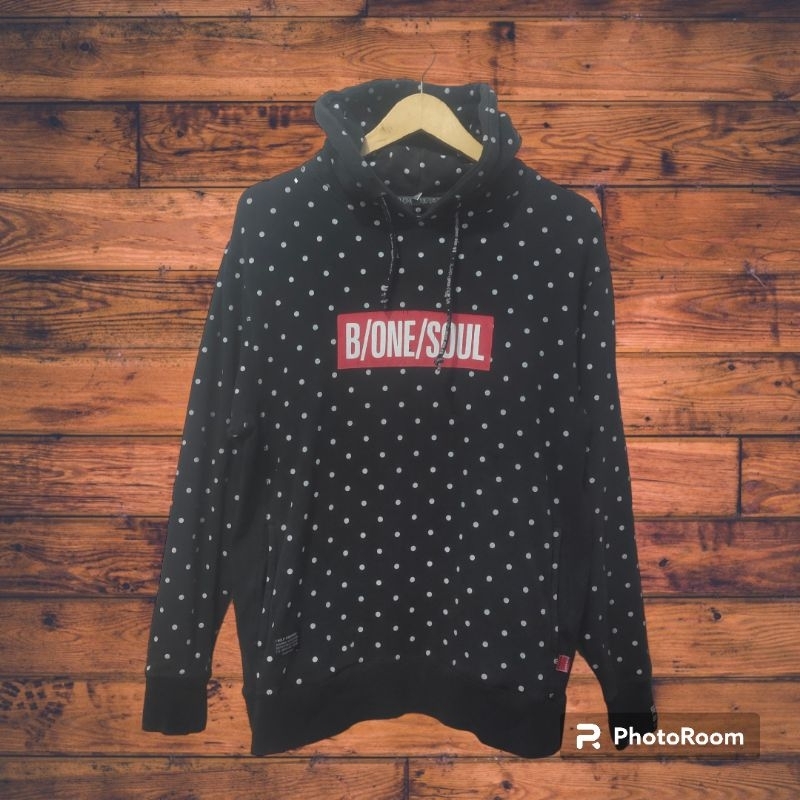 Hoodie B/One/Soul Original Pakaian Pria dan Wanita, Bahan Tebal Dan Lembut