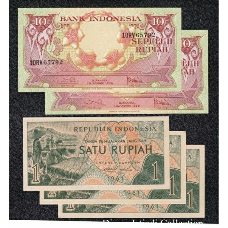 uang kuno set 23 rupiah asli.6
