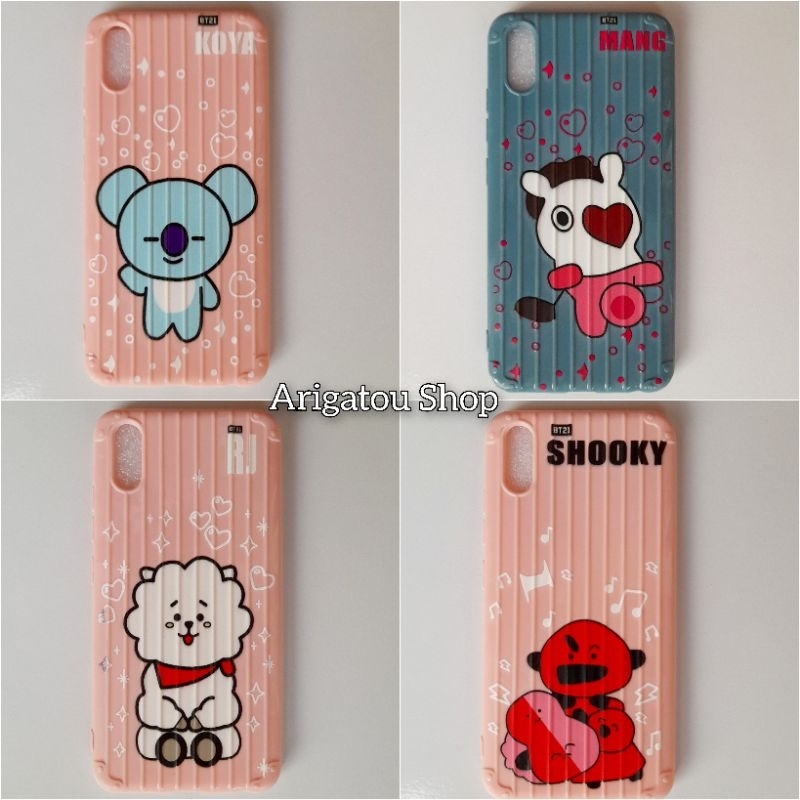 Vivo Y91C Case Softcase Koper Karakter Gambar Kartun Korea Kpop