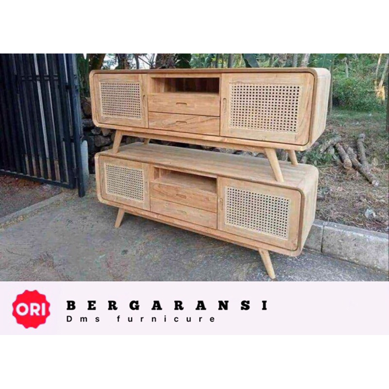Bufet Retro Bahan Jati Bufet Tv Minimalis Jepara ( Asli Produk Jepara )