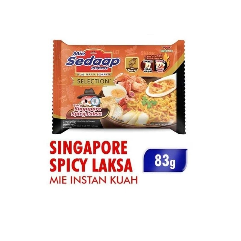 Mie Sedaap Singapore Spicy Laksa 83 gr