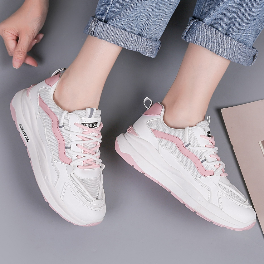 Sepatu Sneakers Wanita Running SH350 / Sepatu Wanita Korean Style Import 2023