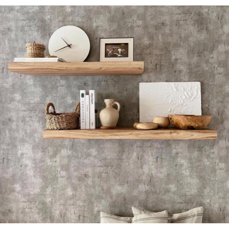 PAPAN AMBALAN MINIMALIS KAYU JATI SOLID