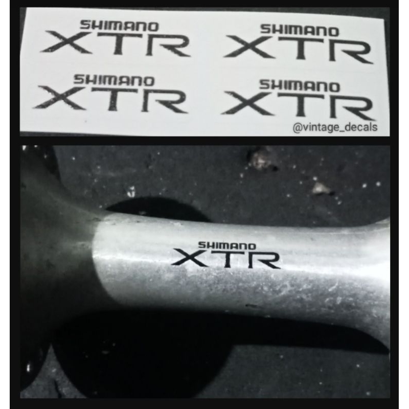 [waterslide] decal repro hub freehub shimano deore XT M732 M730 DX M650 105 XTR ultegra
