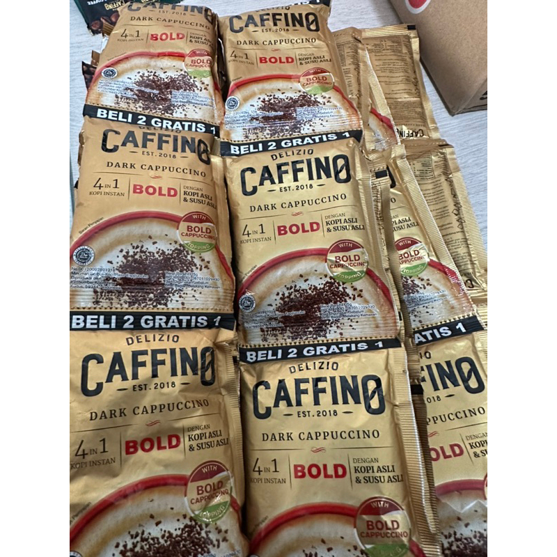 (BELI 2 GRATIS 1) KOPI CAFFINO DARK CAPPUCINO BOLD