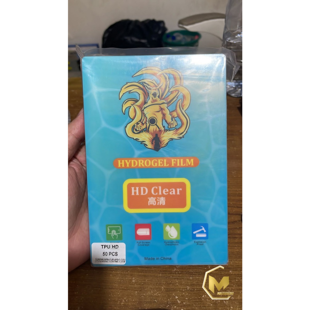 BAHAN ANTI GORES HYDROGEL ANTI SHOCK ANTI GLARE (MATTE) / CLEAR (BENING) / ANTI BLUE RAY (BLUE) KUALITAS AUTO REPAIR BAHAN IMPORT JAPAN MA4457