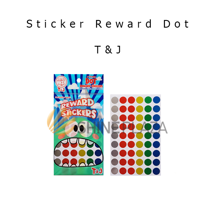 

Kertas Stiker Label Reward T&J Dot 13mm - Sticker Dotted Metallic Tom Jerry