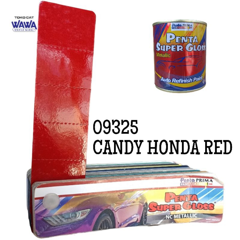 cat duco penta super gloss candy honda red merah metallic honda 09325 1kg/ecer