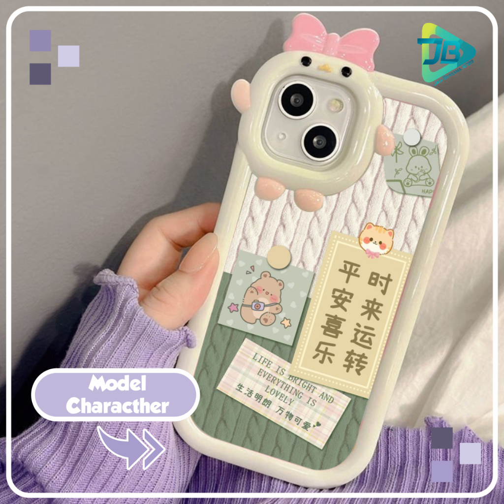 CUSTOM SOFT CASE SILIKON CASING FRAME KAMERA KARAKTER PITACU CUSTOM BRIGHT REALME C1 C2 C3 3 5 C11 C20 C12 C15 9 PRO PLUS C25 NARZO 50A 30A C21 C21Y C30 C35 JB8868