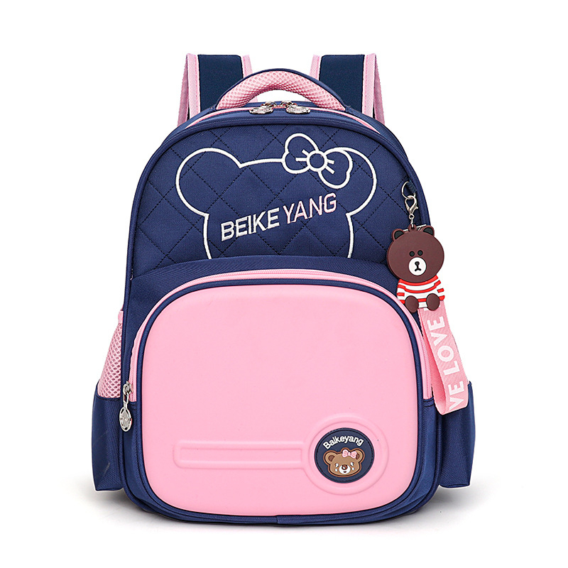 9225 IMPORT Tas Sekolah Anak SD Backpack Karakter Bear Beruang Super Ringan Backpack Tas Ransel Anak