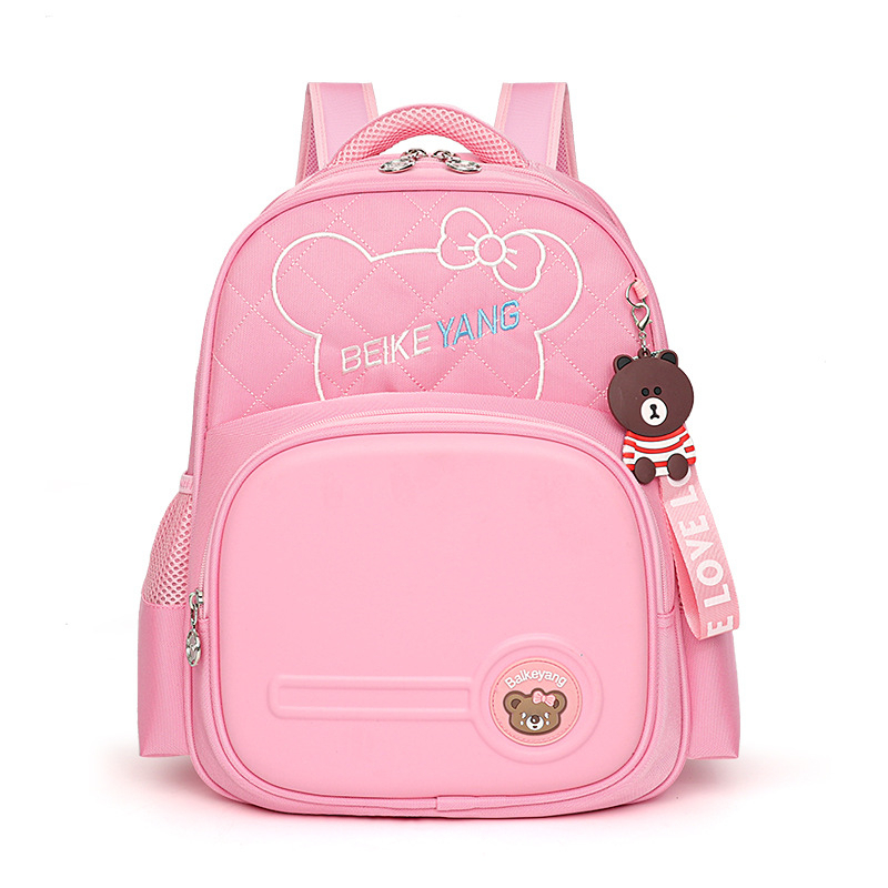 9225 IMPORT Tas Sekolah Anak SD Backpack Karakter Bear Beruang Super Ringan Backpack Tas Ransel Anak