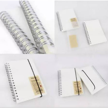 

Buku Notebook Aesthetic A5 Spiral | Dotted dan Grid