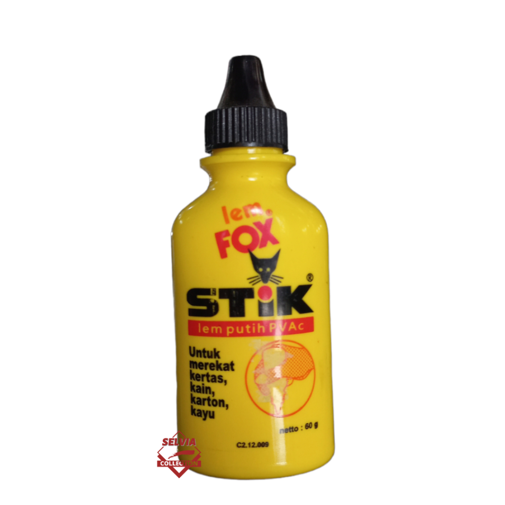 

Lem Fox Stick Putih 60 Gram