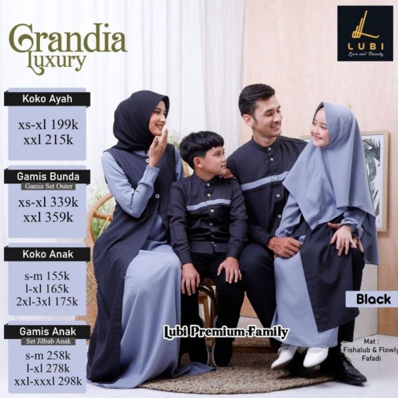 SARIMBIT GRANDIA BLACK BY LUBI