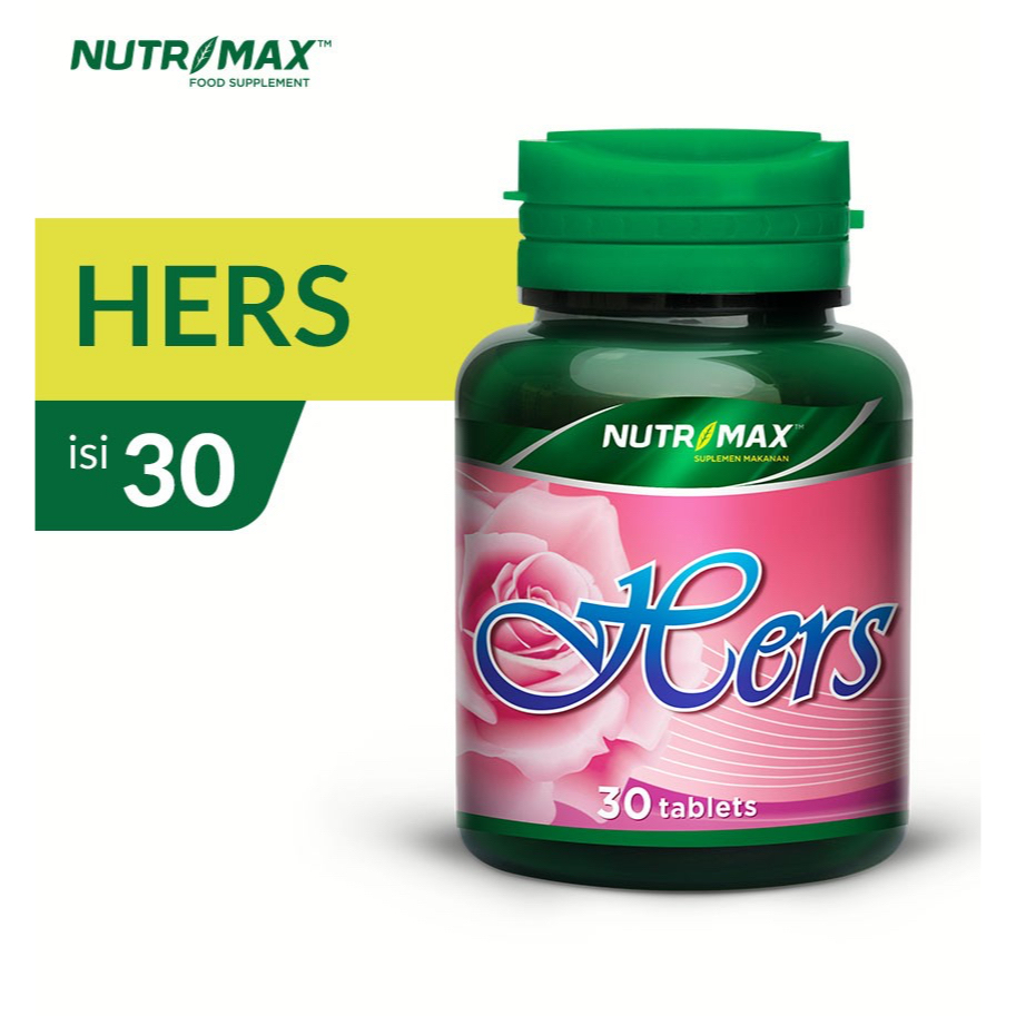 NUTRIMAX HERS ISI 30 TABLET | Menjaga Kesehatan Sistem Reproduksi Wanita