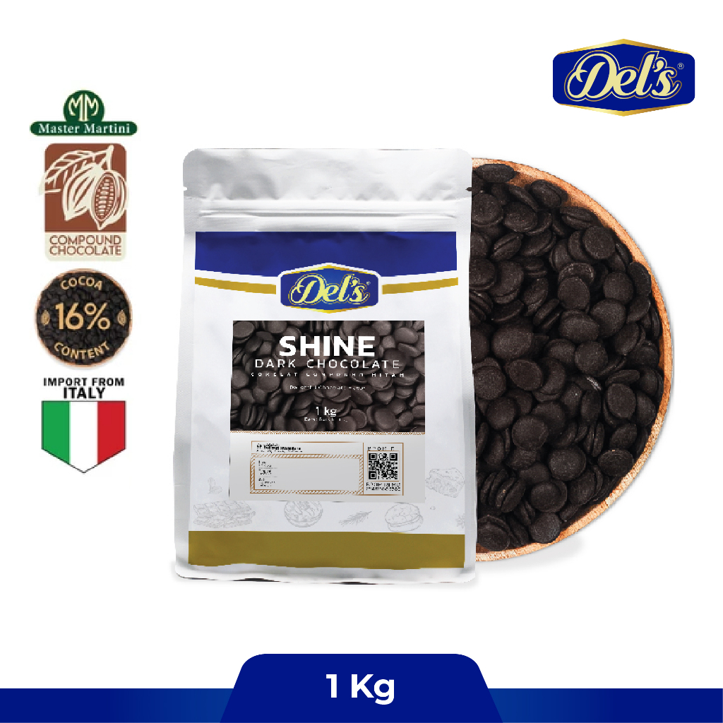 

Del's - Shine Dark Chocolate Coin / Cokelat Koin Kompon - 1 Kg