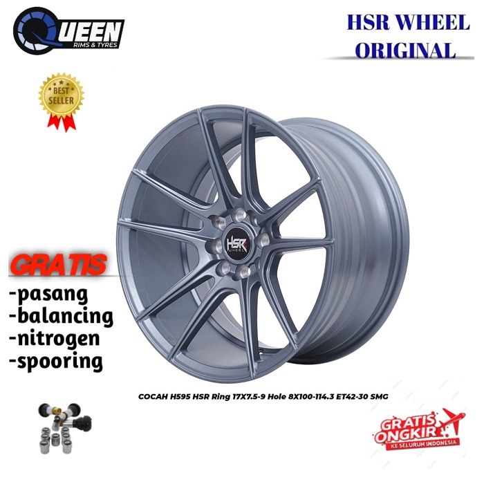 Velg mobil xenia,carry,accord vti,baleno,city z ring17