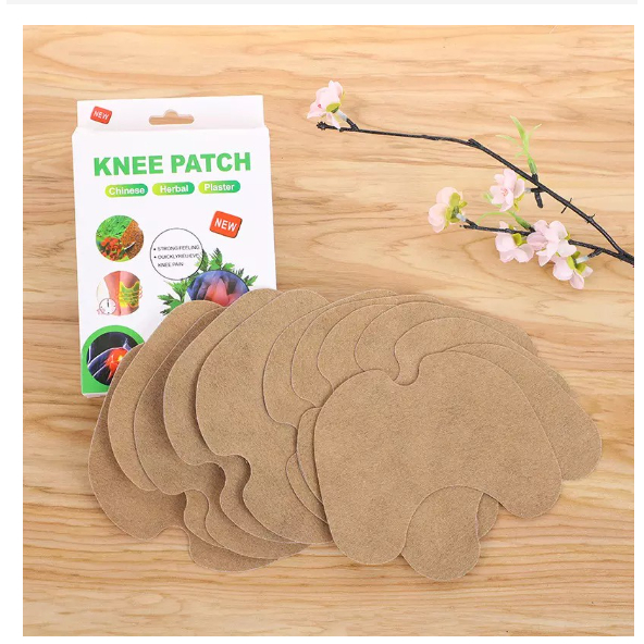 Herbal Plaster Knee Patch Plaster Koyo Lutut Herbal Nyeri Sendi Pegal Linu Knee Pain Relief Patch