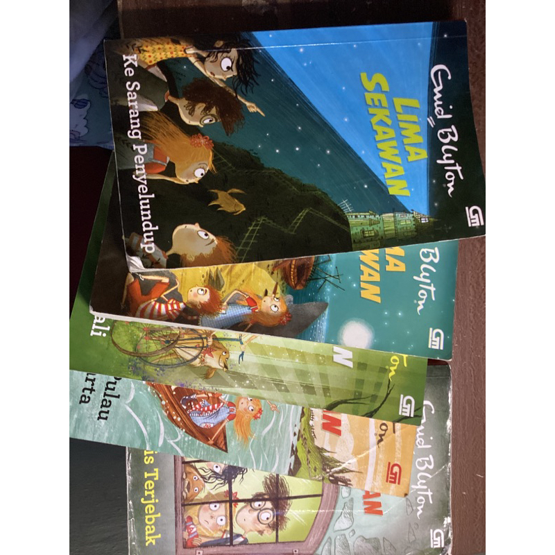 Lima Sekawan Enid Blyton Preloved