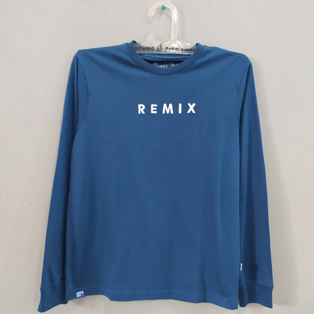 KAOS OBLONG PRIA REMIX JEANS RIRE240J LENGAN PANJANG