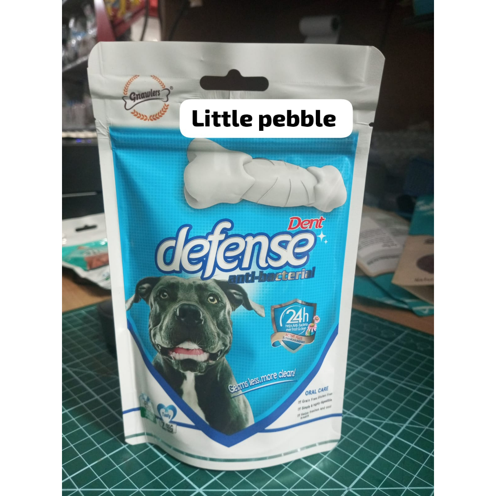 Snack Anjing Gnawlers Dent Defense Digest More 7pcs 105gr Dog Treats - Digest More