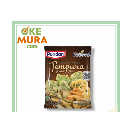 

Pondan Unifood Tepung Bumbu Tempura 200gr