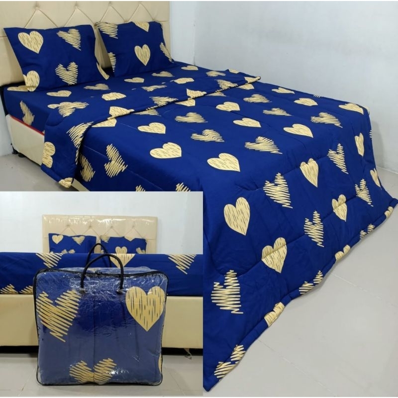 BEDCOVER SPREI UKURAN 180X200 HALUS MURAH