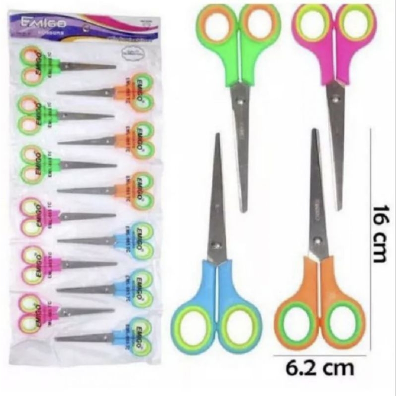 

(12 Pcs Gunting Tanggung) Montana/M2000/Hss-4Emigo/Milton