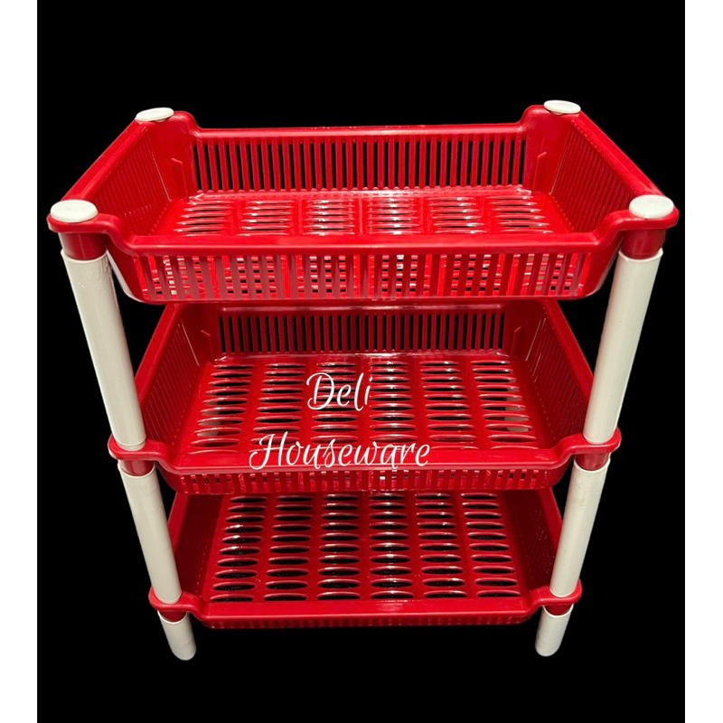 Rak Bumbu Dapur 3 Tingkat / Rak Cabe Plastik