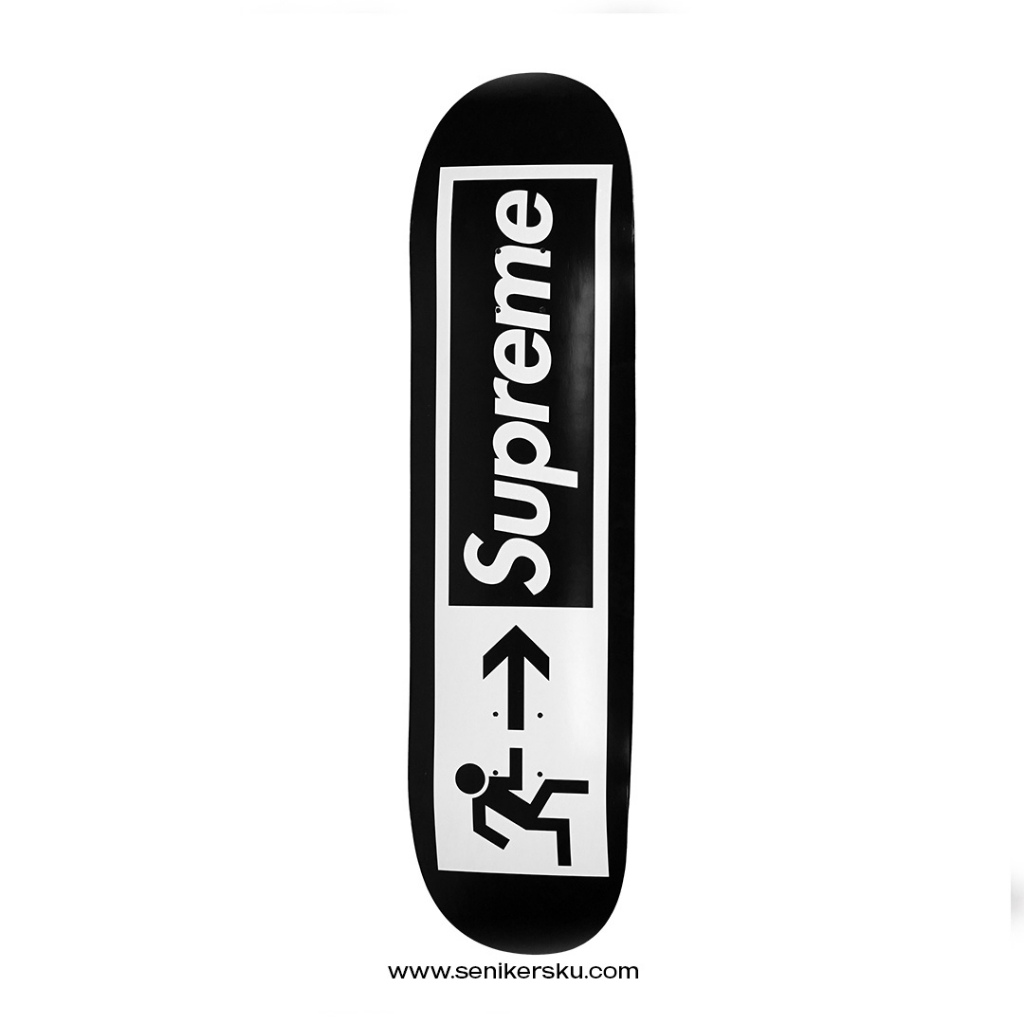 Supreme Exit Skateboard Black