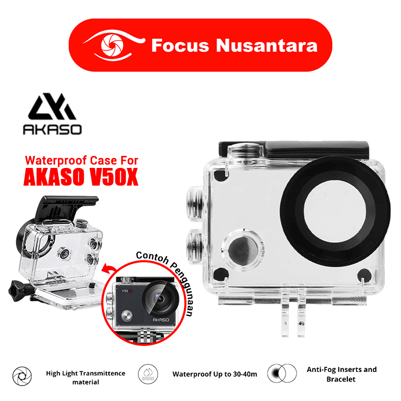 AKASO V50X Waterproof Case for AKASO V50X Action Camera Original