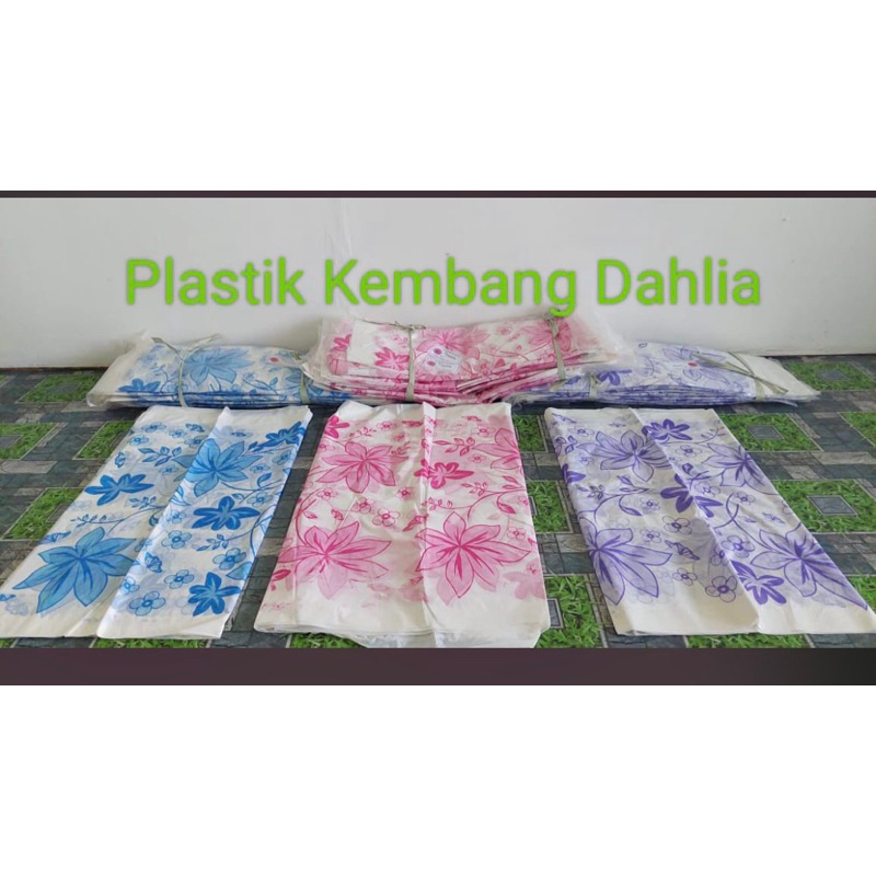 Plastik kembang dahlia/plastik plapon
