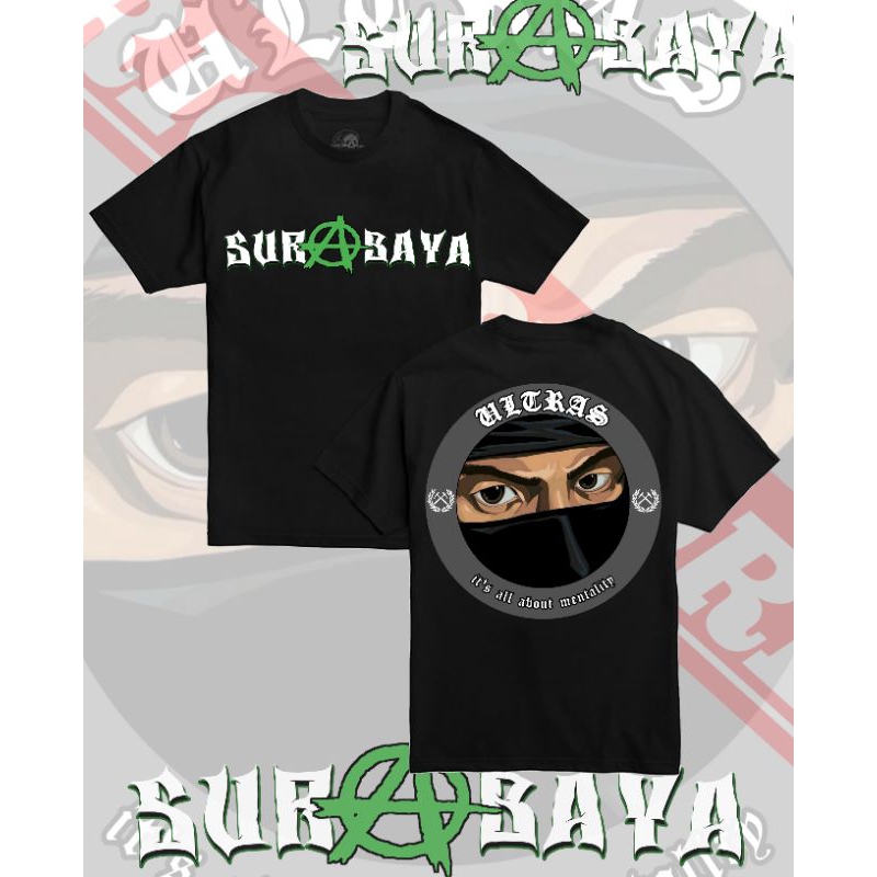 KAOS PERSEBAYA SURABAYA FANS/KAOS ULTRAS PERSEBAYA [TS-ULPSB-A]