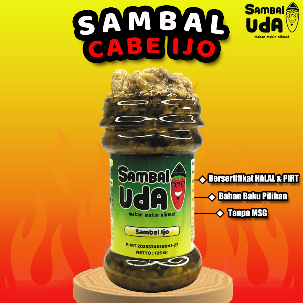 

Sambal Sambel Ijo Padang Uleg