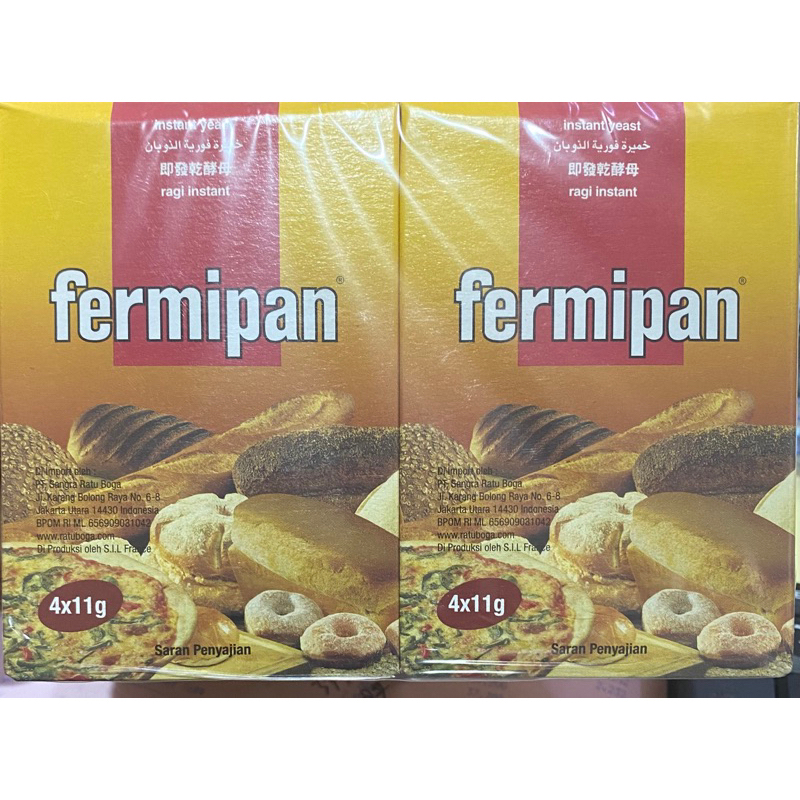 

Fermipan saset 11gram ragi instant