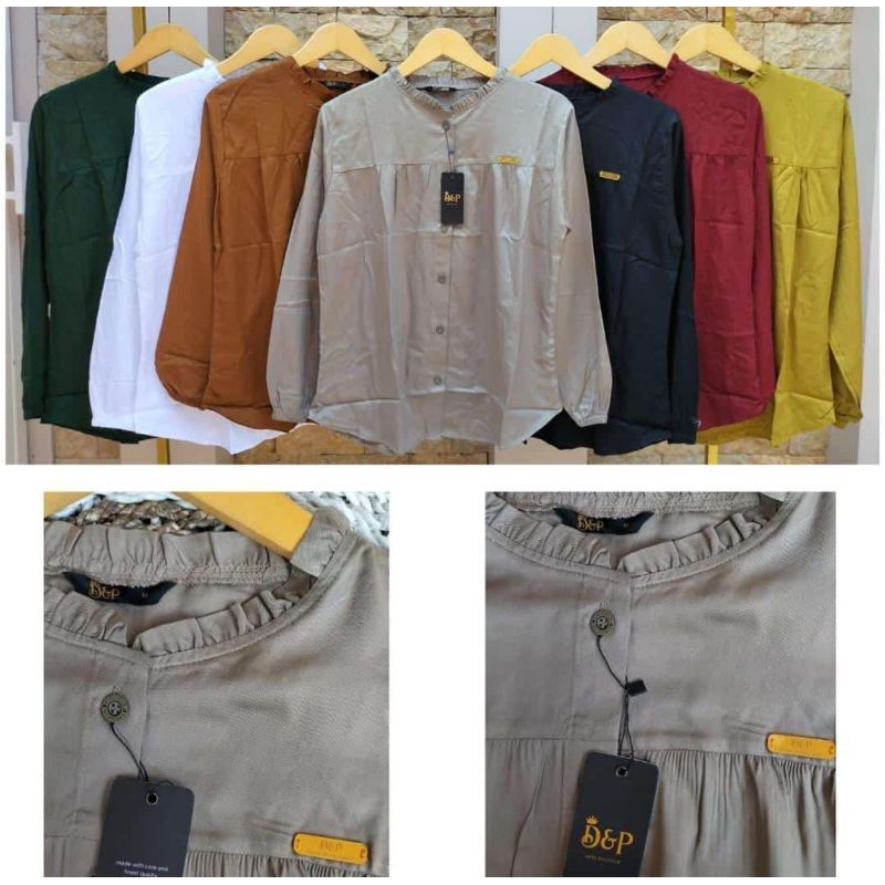 BLOUSE D&P KEMEJA DNP