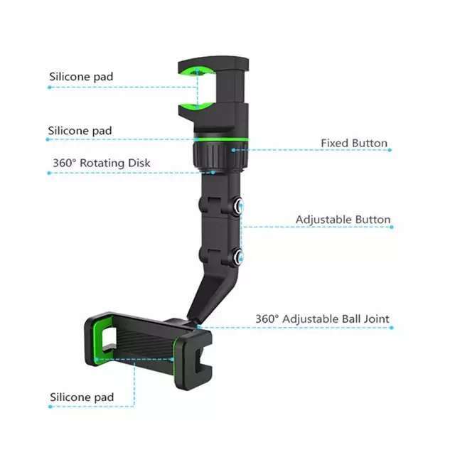 HOLDER HP MULTIFUNGSI HOLDER HP JEPIT DI SPION MOBIL HOLDER HP JEPIT JOK MOBIL HOLDER DUDUKAN HANDPHONE UNIVERSAL