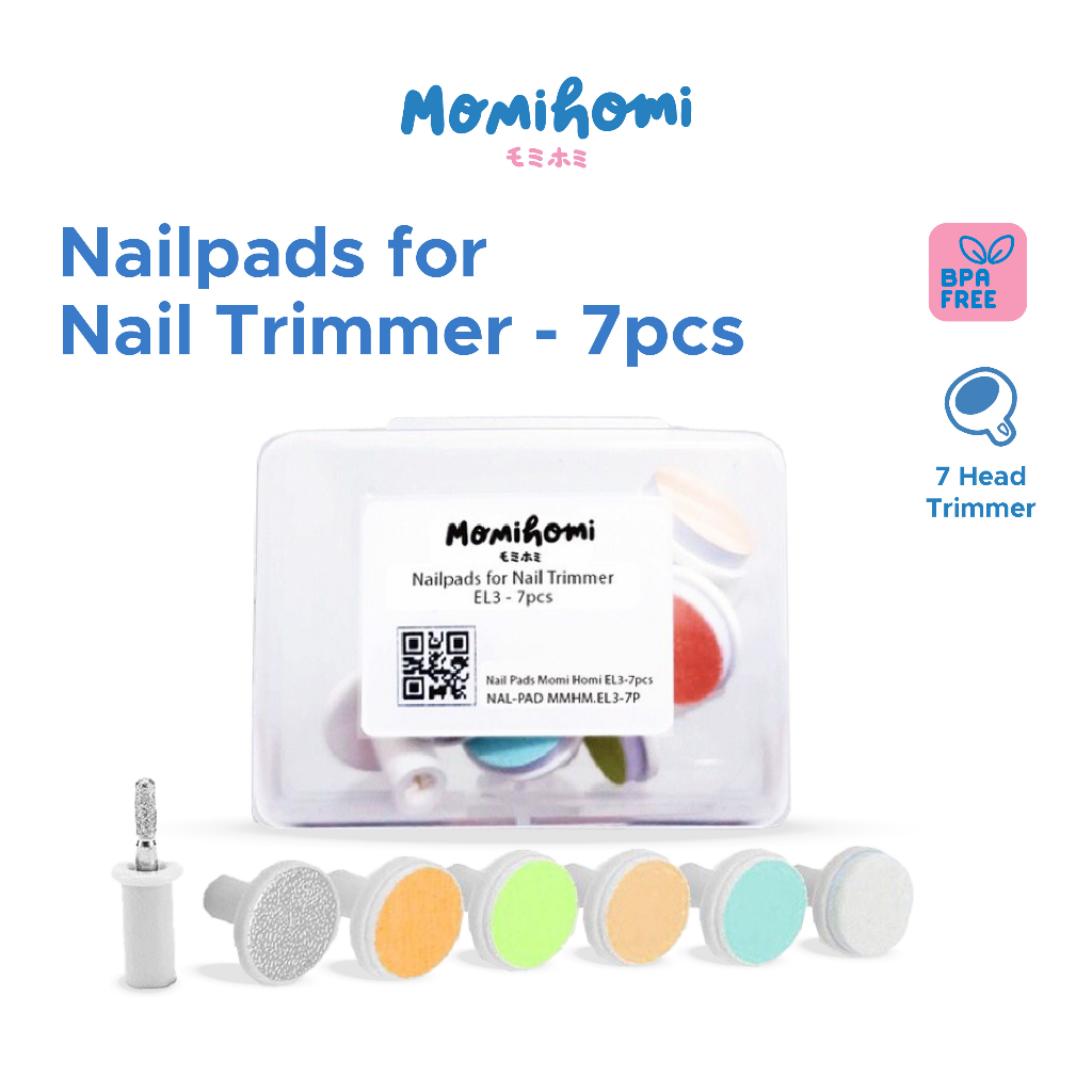 Momi Homi Nail Pads For Baby Nail Trimmer Elektrik 03 / 02 Gunting Kuku Bayi Aksesoris Part