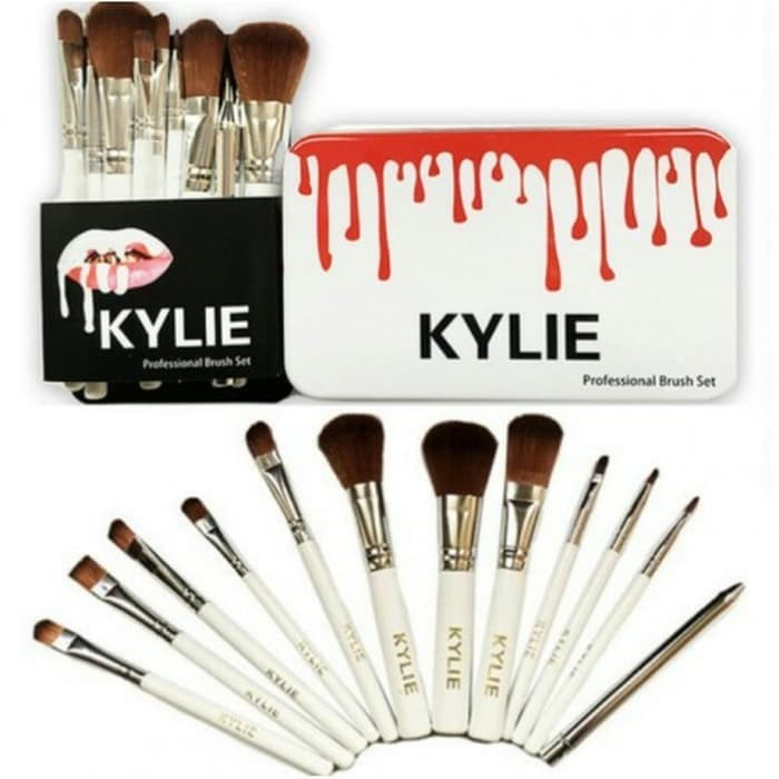 [350gr] LT- KYLIE Brush Kit 12 in 1/ Make Up Brush KYLIE Set