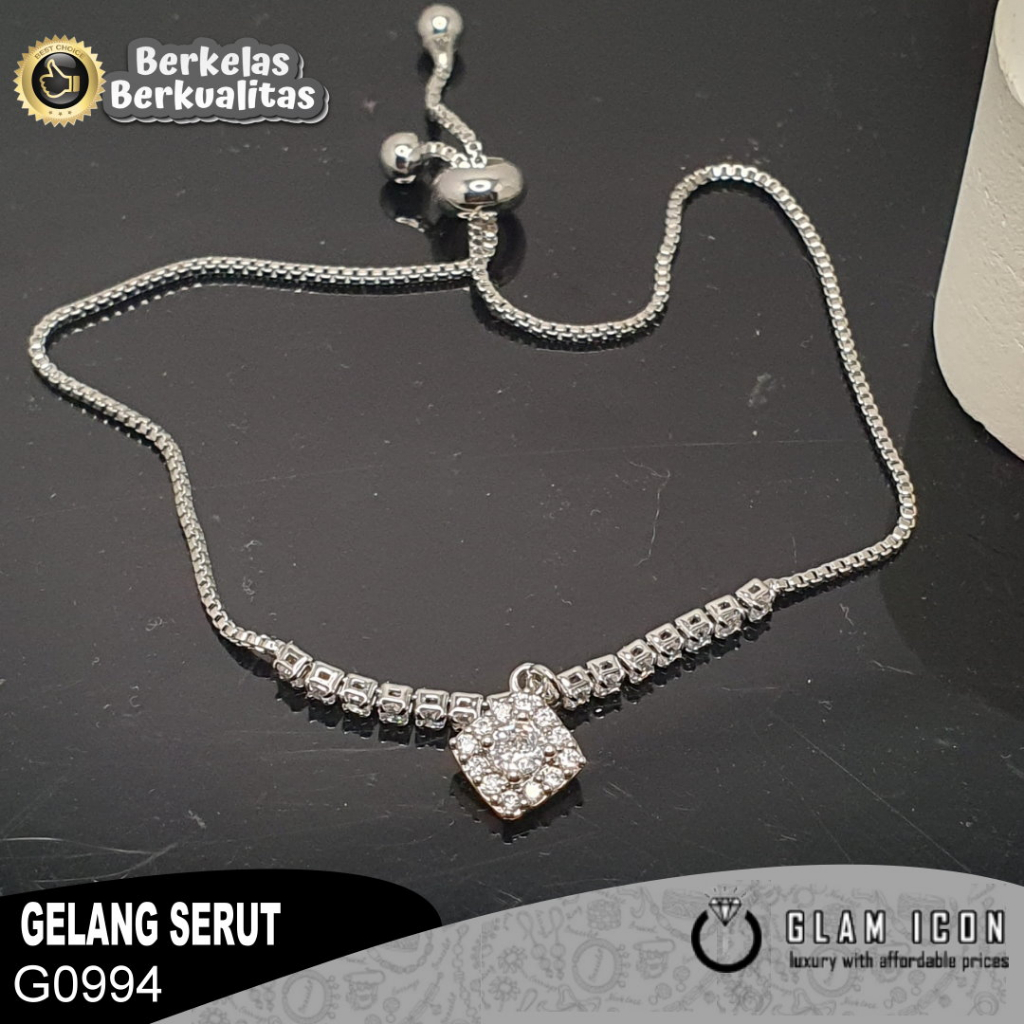 Gelang serut Bandul wajix elegant G0994 GSS