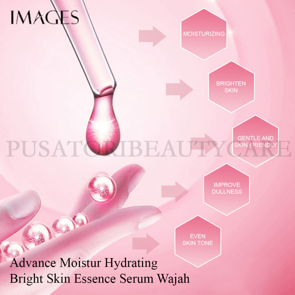 IMAGES Advance Moistur Hydrating Bright Skin Essence Serum Wajah