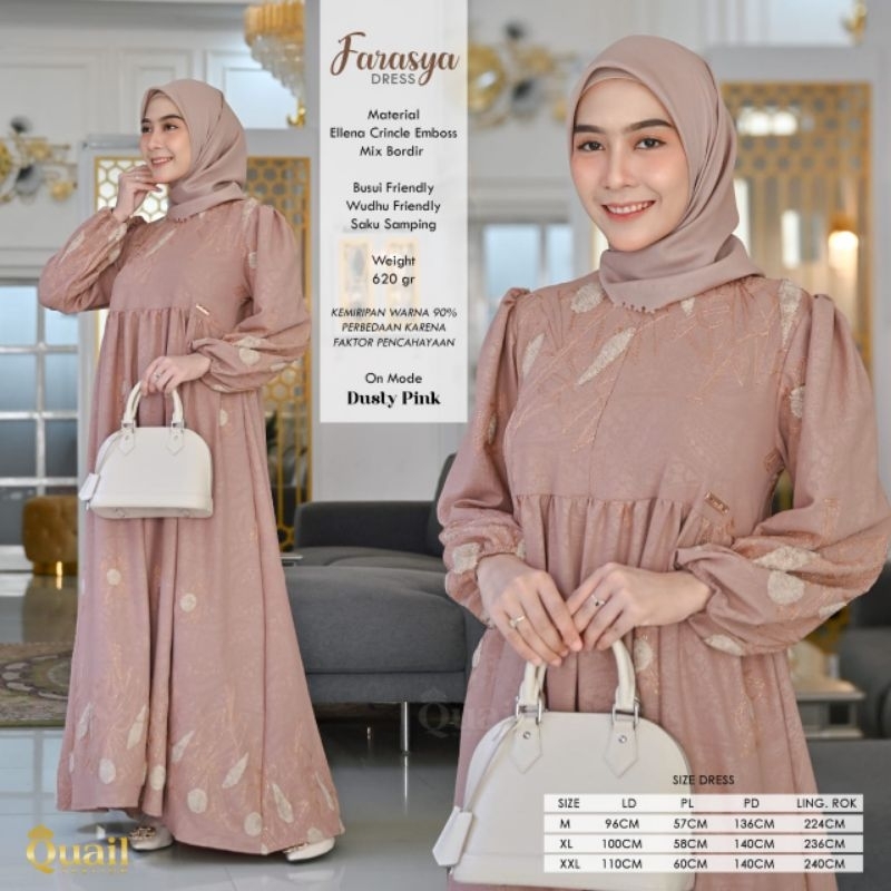 Farasya Gamis QuaiL Hijab