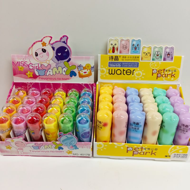 Lipstick Lip Balm Toyamoya Lipbalm Pet Park Per Bok