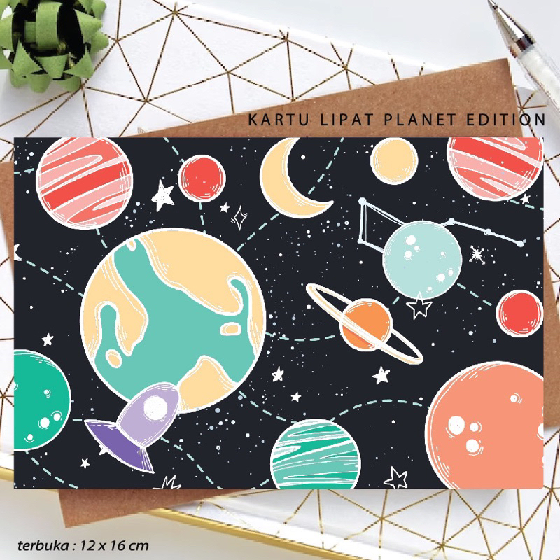 KARTU UCAPAN KOSONG ULANG TAHUN ANAK BIRTHDAY CARD GREETING CARDS LITTLE PONY UNICORN KUDA PONI PLAN