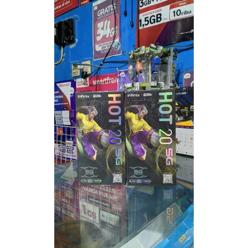 infinix hot 20 5G dimensity 810 ram 4/128gb baru