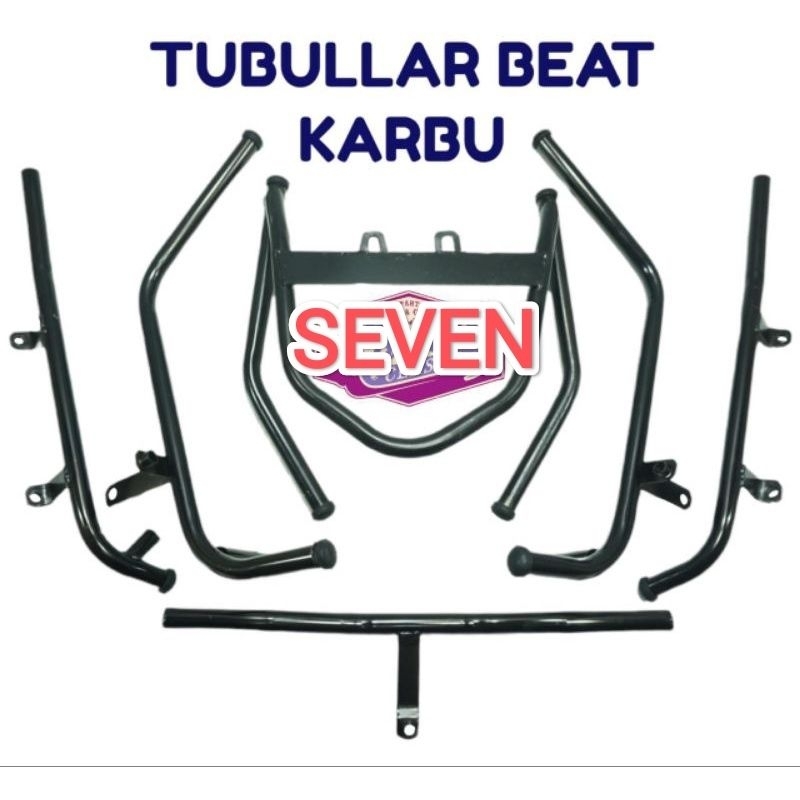 TUBULAR BEAT KARBU CRASHBAR BEAT LAMA HONDA  tubular beat karbu Crashbar AKSESORIS MOTOR MURAH PROMO