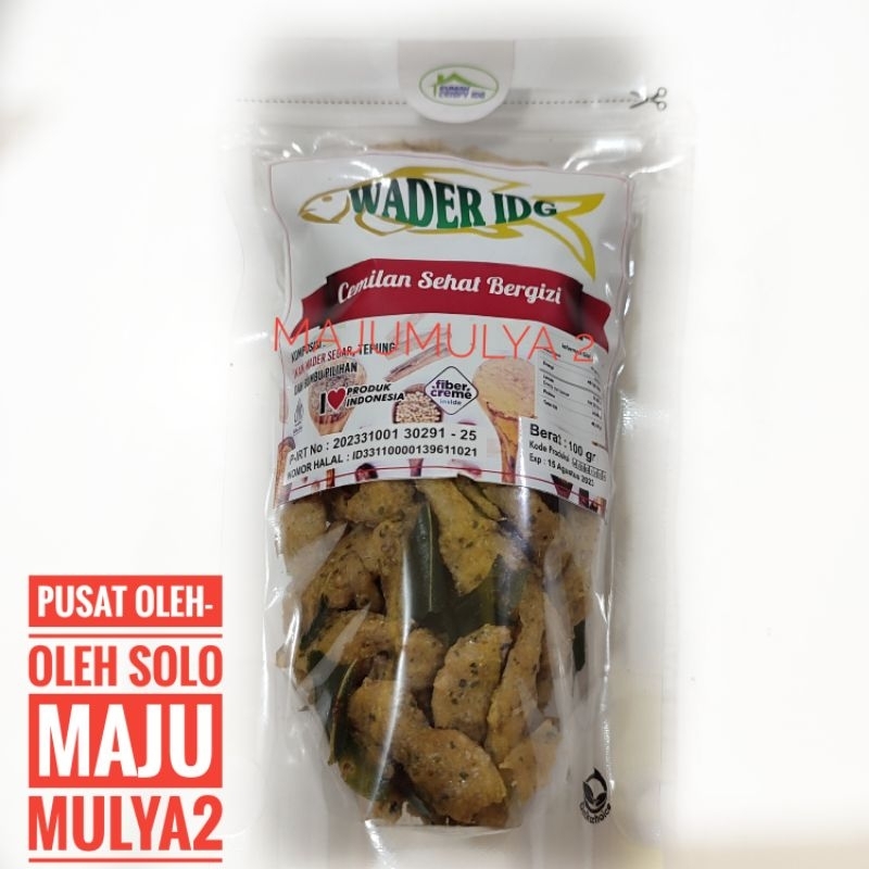 

Wader Krispi Bengawan Rasa Daun Jeruk