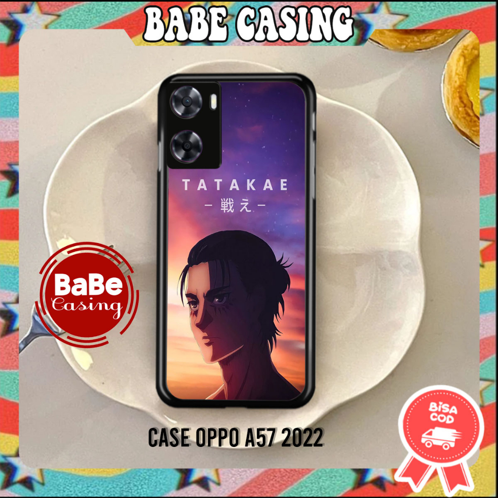 Casing oppo a57 2022 case hp oppo a57 2022 kesing terbaru case anime motif [ ANIMEKEREN3 ] case soft