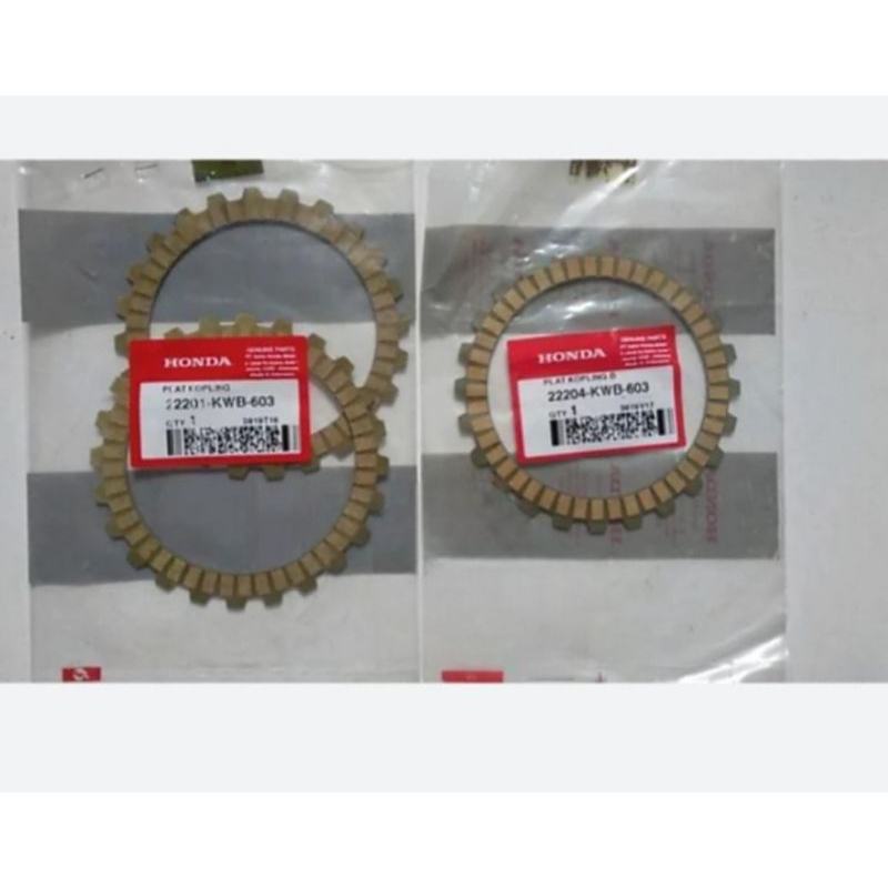 Kampas Kopling Asli Blade 110 AHM 22201-KWB-603 & 22204-KWB-603