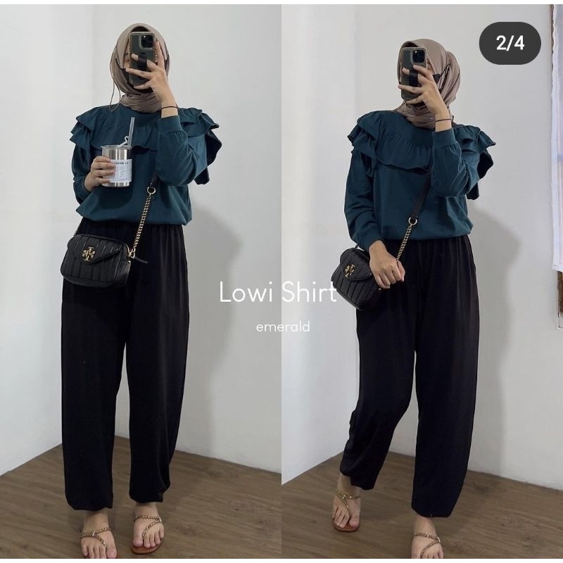 Lowi shirt & jogger pants gelis.shop